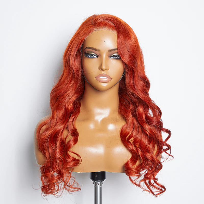 Fly Girl 24" 13x4 Wear & Go Lace Front Wig 100 % Human Hair Density 150%